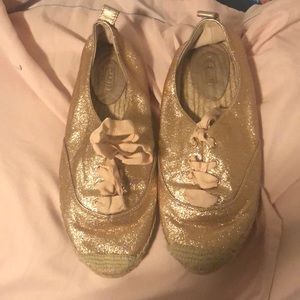 Coach sparkles flats